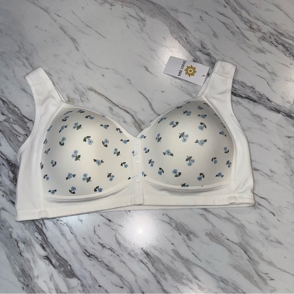 daisy bra Other - NWT Daisy Bra Size 3XL Womens Floral Cotton Blend Lined Wireless Bralette Bra